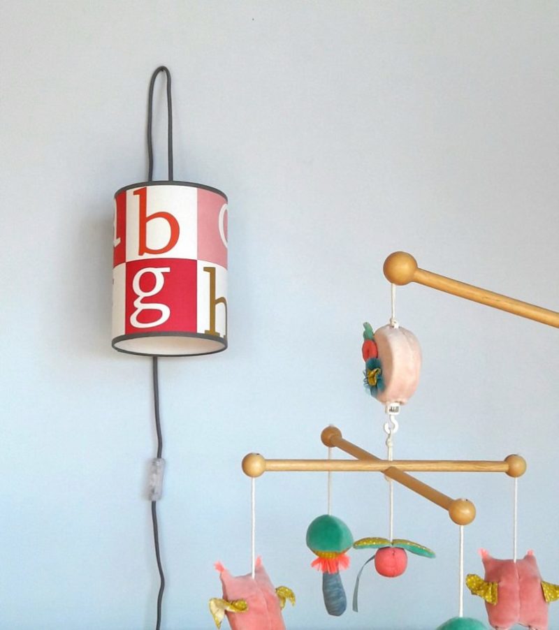 magasin luminaire lyon chambre enfant décoration alphabet lettres pastels