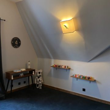 magasin luminaire lyon applique murale light chalet ski skieur élan noir decoration interieur montagne idee deco