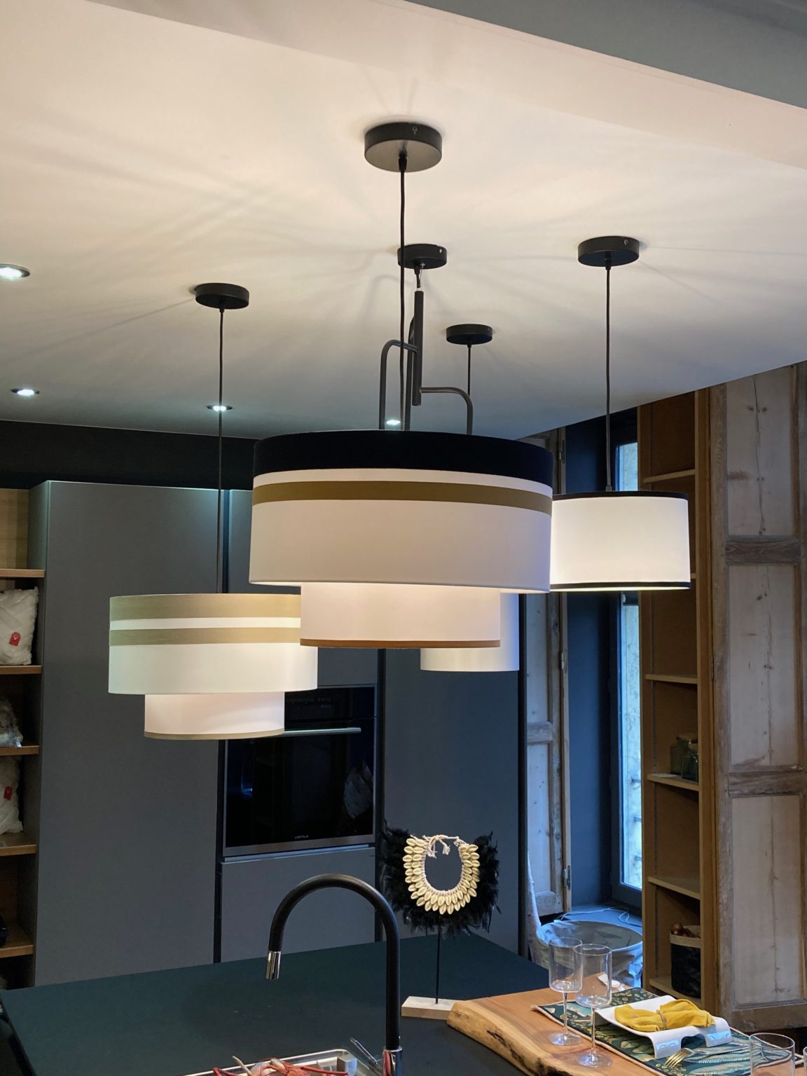 Sur mesure : Abat-jour et luminaires réalisés à lyon