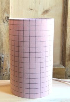 magasin luminaire lyon lampe chevet appoint careaux abat jour sur mesure coton lave rose