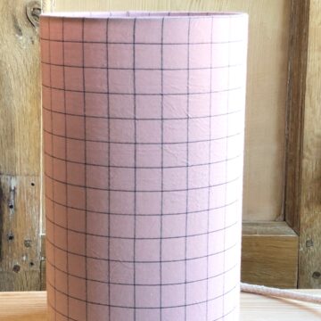 magasin luminaire lyon lampe chevet appoint careaux abat jour sur mesure coton lave rose