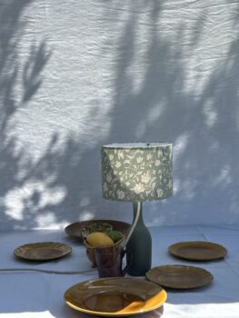 lampe ceramique céladon magasin luminaire lyon abat jour