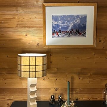 magasin luminaire lyon lampe abat jour decoration interieur chalet henri jacques le meme tartan